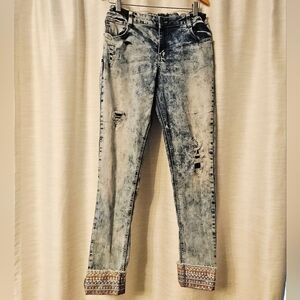 Arizona Jean Co Distressed Denim Jeans